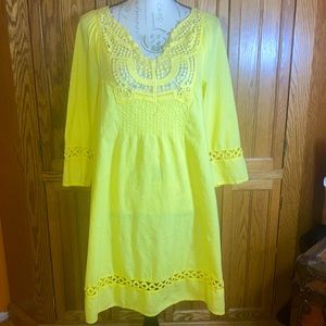 Designer yellow sundress ILSE Jacobson